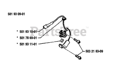 Husqvarna 16 R - Husqvarna String Trimmer (1986-10) Contact Breaker Assembly