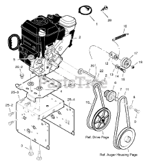 Craftsman 536.881650 - Craftsman 24" Snow Thrower (2005) (Sears)