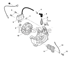 Echo PPF-280 - Echo Pole Saw (SN: E09511001001 - E09511999999) Ignition