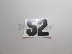 Scag 48319 Decal, 52"