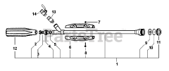 Echo 22410010610 (99922203760) - Echo Super Jet (Type 1)