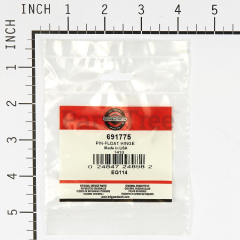 Snapper 230896 Use 691775: Float Hinge Pin - image 5