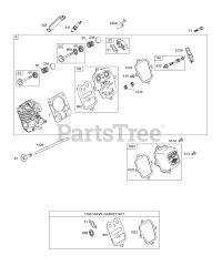Briggs & Stratton 113432-0101-E1 - Briggs & Stratton Horizontal Engine Head, Kits/Gasket Sets - Valve