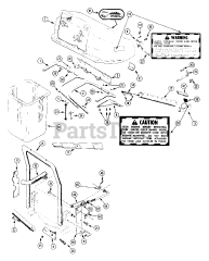 Ariens 725005 - Ariens Emperor Rear Grass Bagger (SN: 005501 - 099999)