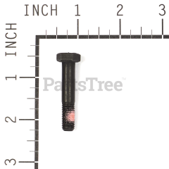 Snapper 12333 Hex Nylock Bolt, 5/16-24 X 1-5/8 G5 Black - image 3