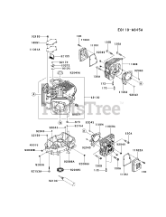 Kawasaki FX691V-AS21 - Kawasaki Engine CYLINDER/CRANKCASE
