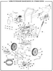 Homelite UT-80993 E - Homelite Pressure Washer
