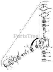 Exmark EXS-20KC - Exmark Explorer Zero-Turn Mower, 20hp Kohler (SN: 090000 - 101999) (1994) Right Angle Drive Model No. 1000-026, Service No. 794476