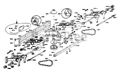 Dixon ZTR 2 - Dixon Zero-Turn Mower (1974) TRANSAXLE ASSEMBLY