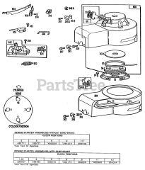 Briggs & Stratton 110702-3167-01 - Briggs & Stratton Vertical Engine Blower Hsgs,Rewind,Brake