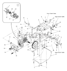 Ranch King 31AE660G205 - Ranch King Snow Thrower (2004) (Mid States Distributor)