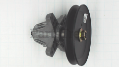 MTD 618-06989 Spindle And Pulley Assembly, 6.74" Dia Pulley - image 2