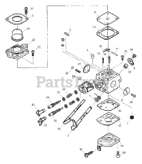 McCulloch MAC 325 BP (41AR320G077) - McCulloch Blower Carburetor Assembly