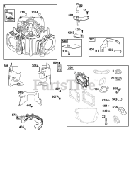 Briggs & Stratton 40N777-0004-B5 - Briggs & Stratton Vertical Engine