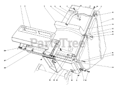 Toro 20825 - Toro Walk-Behind Mower, Electric (SN: 001000001 - 001999999) (1981)