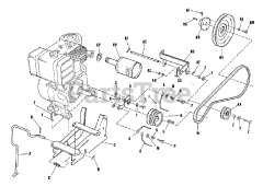 Simplicity W (990189) - Simplicity Two-Wheeled Tractor