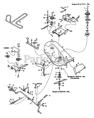 Troy-Bilt 14003 - Troy-Bilt 36" Side-Discharge Mower Deck (SN: 140030100101 & Above)