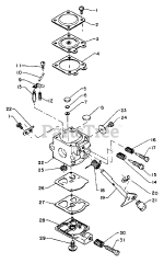 Echo GT-160 A - Echo String Trimmer (A Version) Carburetor