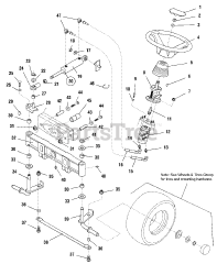 Simplicity 1693690 - Simplicity Legacy 54" Garden Tractor, 24.5hp Diesel