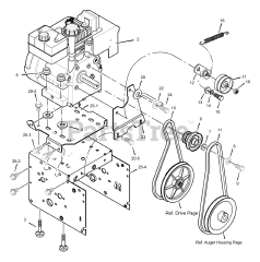Murray 629108x30A - Murray 29" Snow Thrower (2003)