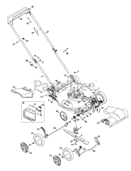 Yard Machines 12A-A0BE700 - Yard Machines Walk-Behind Mower (2014)