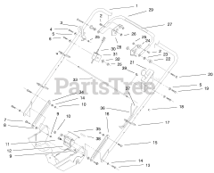 Toro 22171 - Toro Recycler Walk-Behind Mower (SN: 200000001 - 200999999) (2000)