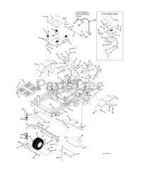 Scag STTII-61V-40BV-EFI - Scag Turf Tiger II 61" Zero-Turn Mower, 40hp Vanguard (SN: T3500001 - T3599999) STTII SHEET METAL COMPONENTS