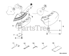 Echo SRM-4605 U - Echo Brush Cutter (SN: S98426001001 - S98426999999)