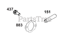 Briggs & Stratton 61A777-0102-J1 - Briggs & Stratton Vertical Engine Exhaust Group