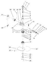 Toro 72087 (268-H) - Toro Lawn & Garden Tractor (SN: 210000001 - 210999999) (2001)