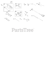 Briggs & Stratton 356447-0611-H5 - Briggs & Stratton Horizontal Engine Controls Group