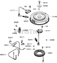 Toro 23208 G (STX-26) - Toro Stump Grinder (SN: 316000001 - 316999999) (2016) Electric Equipment Assembly