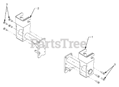Cub Cadet 814 (590-814-100) - Cub Cadet Loader Adapter att Loader Adapter Kit