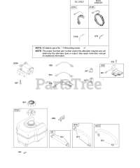 Briggs & Stratton 20A114-0541-E1 - Briggs & Stratton Horizontal Engine