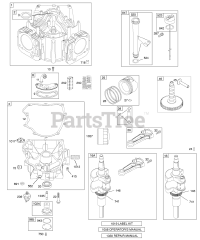 Briggs & Stratton 407677-0258-E1 - Briggs & Stratton Vertical Engine