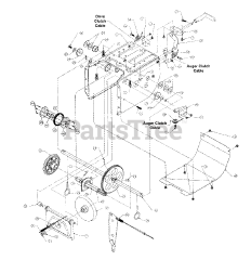White Outdoor SB-750 (31AE633E190) - White Outdoor Snow Boss Snow Thrower (1998)