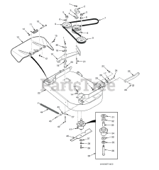 Scag SWZT36H-14FS - Scag 36" Walk-Behind Mower, 14hp Kawasaki (SN: S3500001 - S3599999)