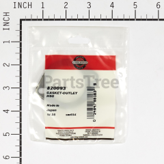 Briggs & Stratton 820093 Outlet Housing Gasket - image 2