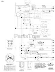 Husqvarna LTH 1842 (960410394-00) - Husqvarna 42" Lawn Tractor (2018-05) SCHEMATIC