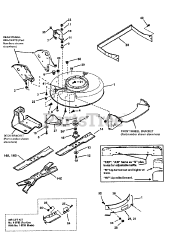 Snapper EFRP 2167517BV (84695) - Snapper 21" Walk-Behind Mower, 6.75hp CUTTING DECK, BLADES
