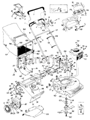 MTD 12886E-9 - MTD Walk-Behind Mower (1989)