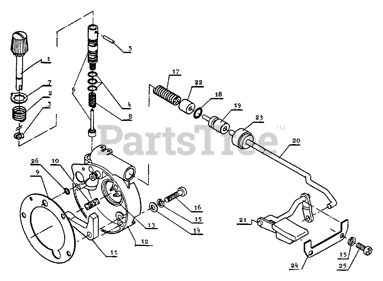 Echo CS701SVL Echo Chainsaw Oiler Parts Lookup with Diagrams PartsTree