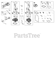 Briggs & Stratton 38E347-0108-G1 - Briggs & Stratton Horizontal Engine Cylinder Head Group