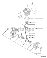 Echo SRM-311 U - Echo Brush Cutter (SN: 10001001 - 10999999)