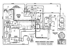 Yard King 312006x66A (7800506) - Yard King 30" Lawn Tractor (2009)