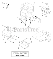 Poulan 259724 - Poulan Lawn Tractor (2001) Engine