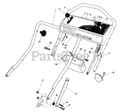 Toro 20715 - Toro Walk-Behind Mower (SN: 003000001 - 003999999) (1983)