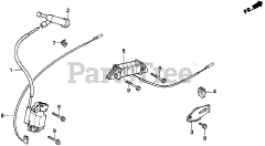 Honda EM3500X A (EA6) - Honda Generator, Made in Japan (SN: EA6-2000001 - EA6-3000000) IGNITION COIL