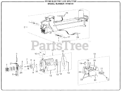 Ryobi RY 49701 - Ryobi Log Splitter, Electric General Assembly (Part 2)