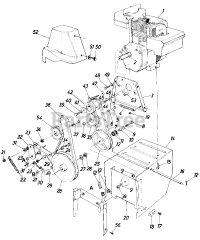White Outdoor SB-410 (317-440-190) - White Outdoor Snow Boss Snow Thrower (1987)